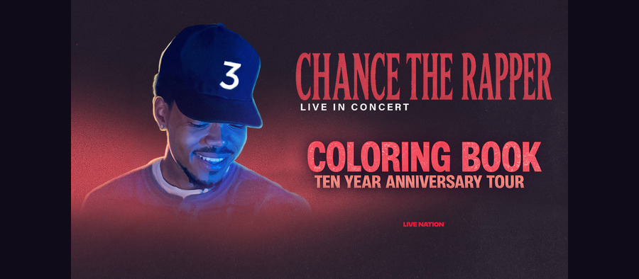 Chance the Rapper Coloring Book Ten Year Anniversary Tour