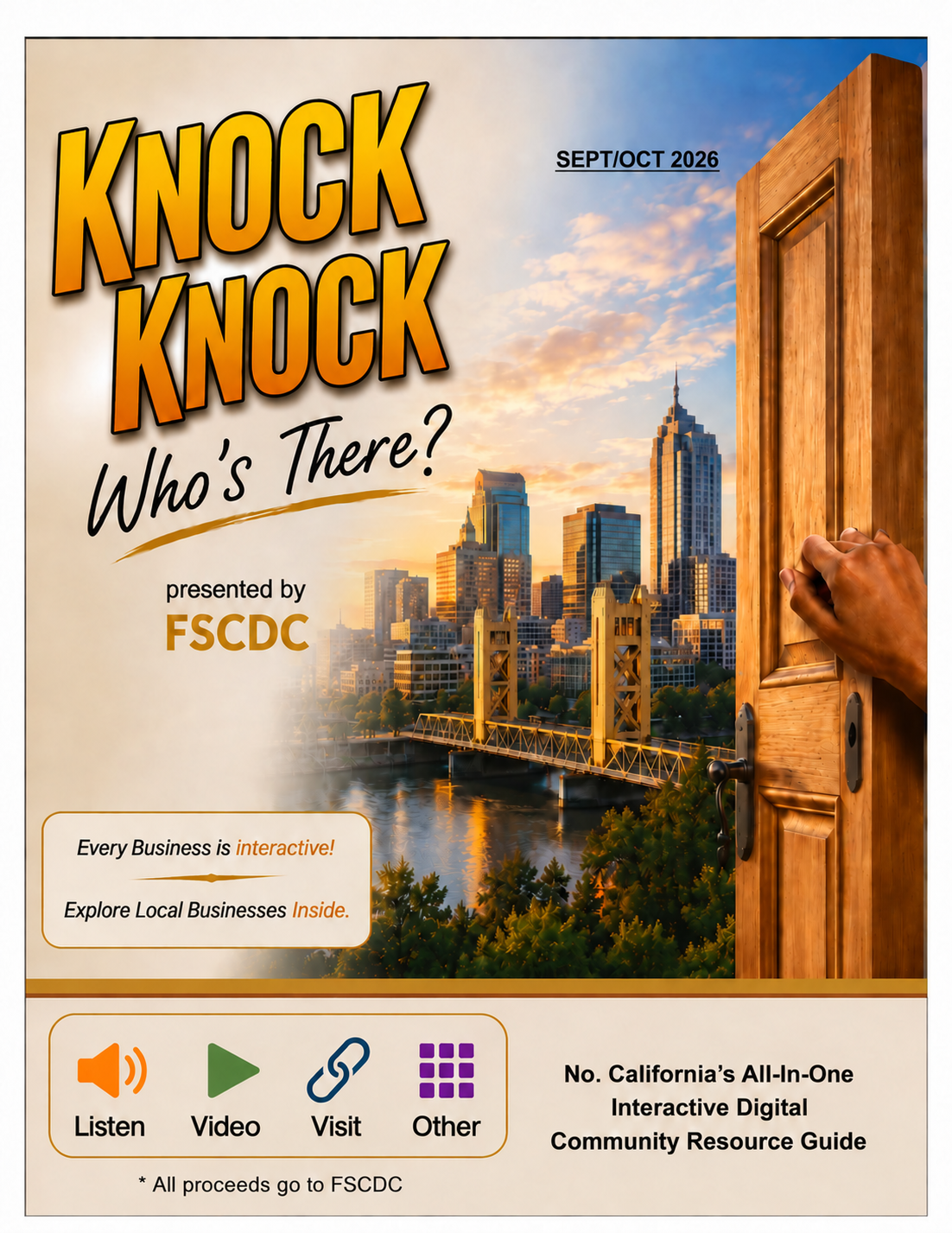 Knock/Knock September and October 2026 cover