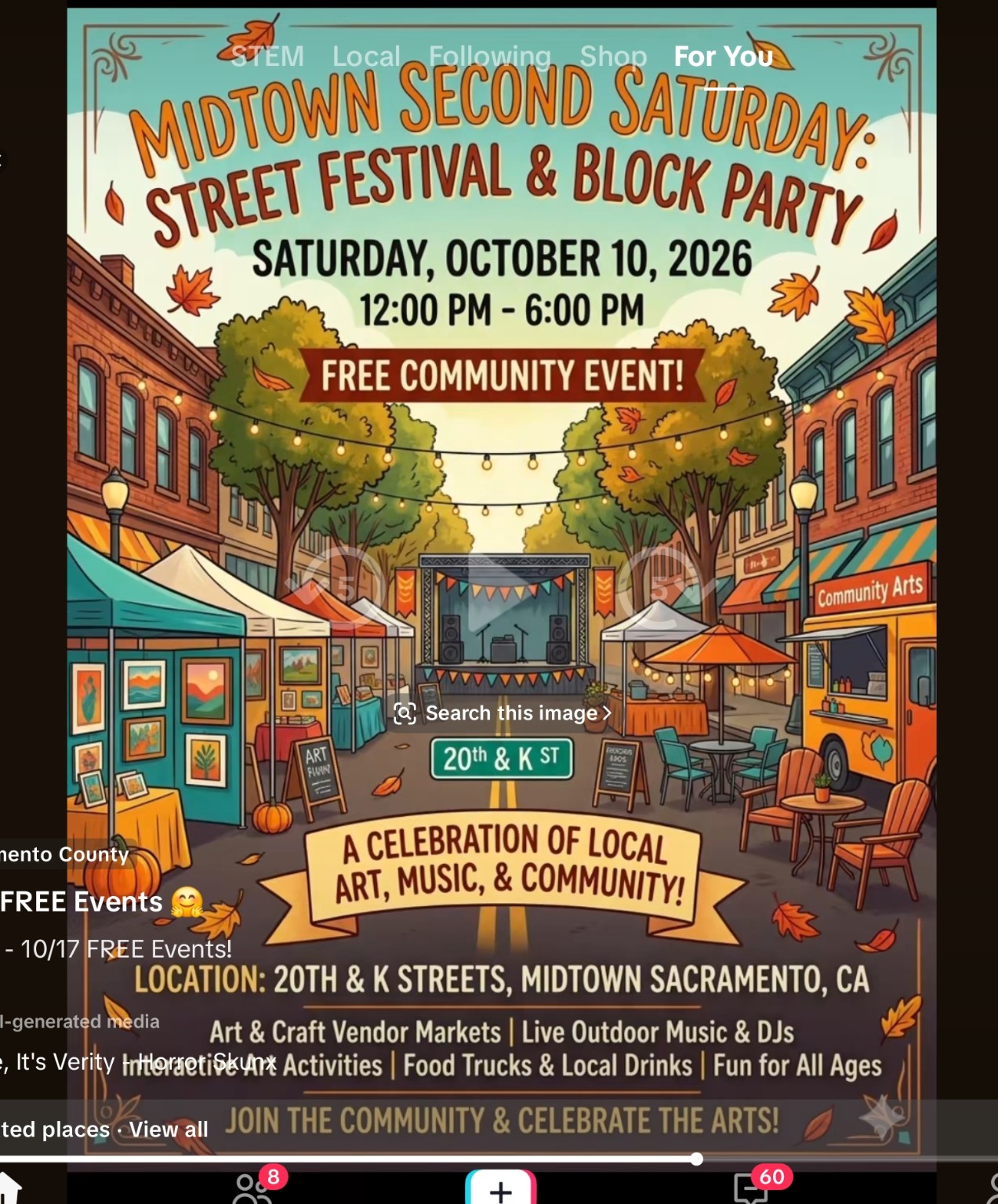 Midtown Second Saturday Street Festival — supplied flyer