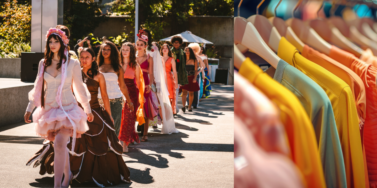 Fashion runway and colorful clothing featured by Visit Oakland for Oakland Style