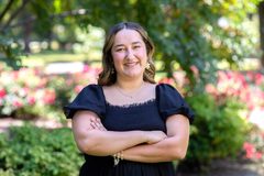 Lisa Sanchez outdoors at Sacramento State