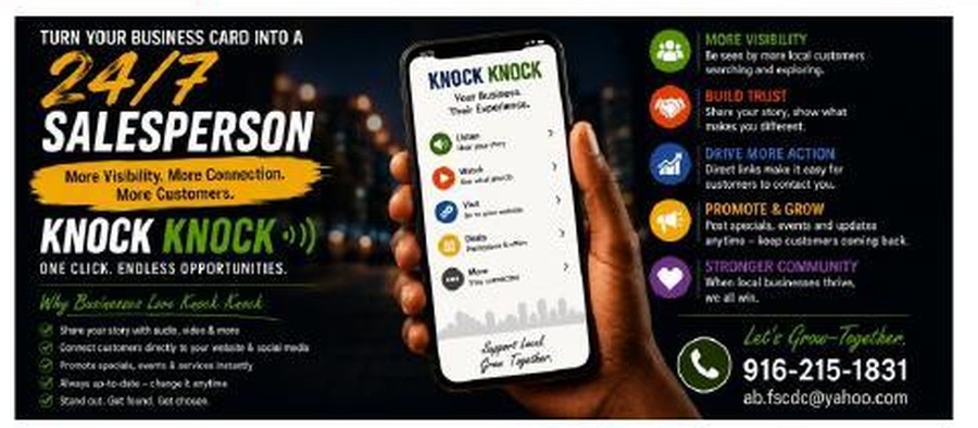 Knock/Knock — Your 24/7 Salesperson