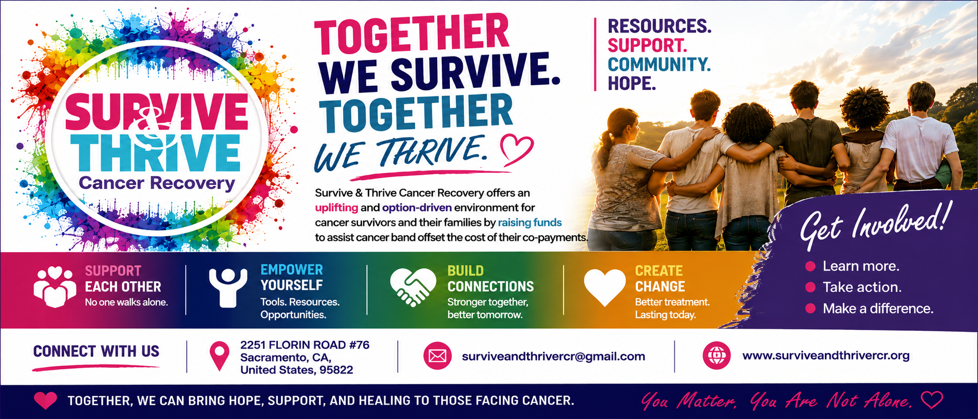Survive and Thrive Cancer Recovery logo
