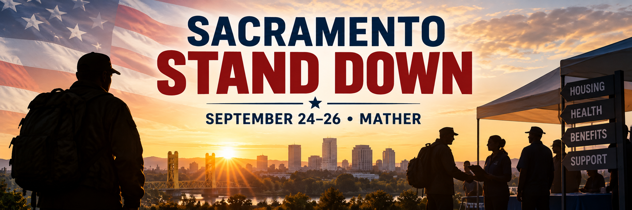Sacramento Stand Down September 24 through 26 in Mather